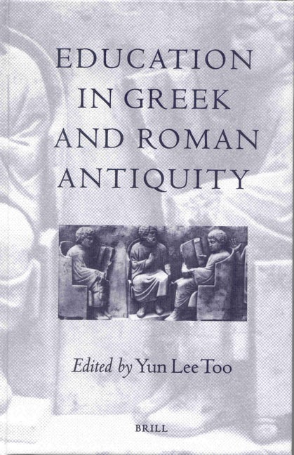 Book cover image for Education in Greek and Roman Antiquity ISBN: 9789004107816